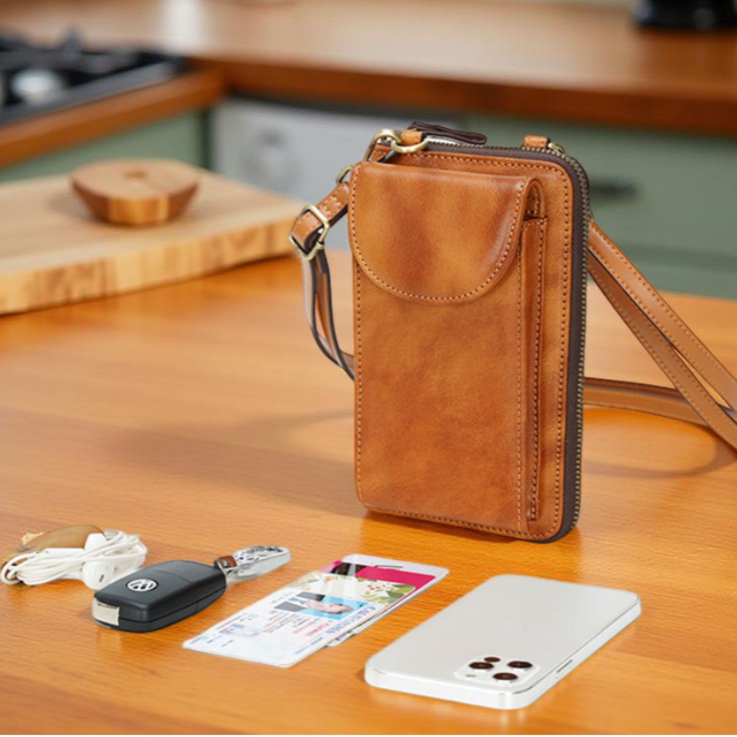 Genuine Leather Crossbody Bag – Stylish Sling Bag for Everyday Use in South Africa