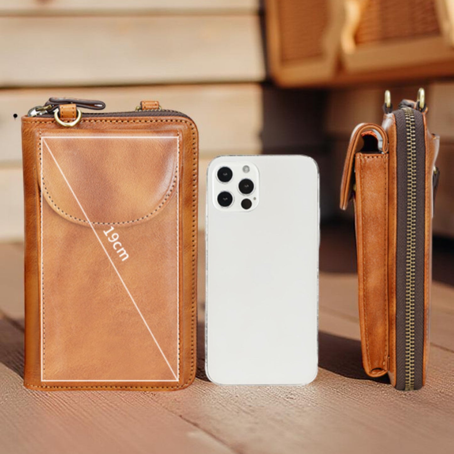 Genuine Leather Crossbody Bag – Stylish Sling Bag for Everyday Use in South Africa